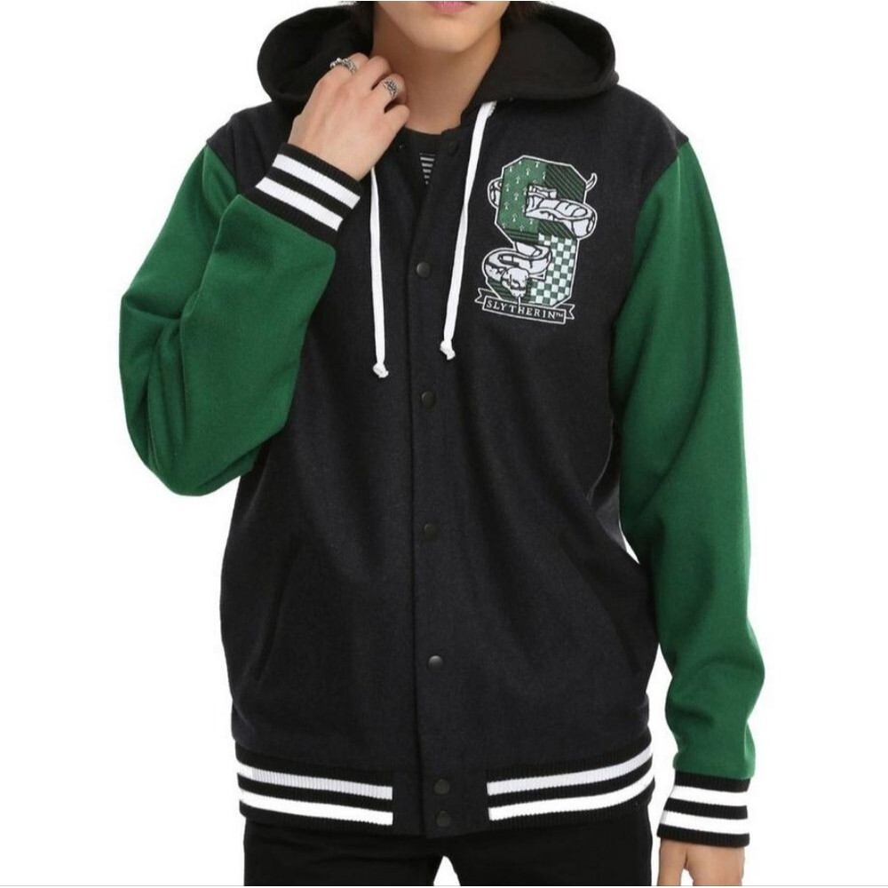 Harry Potter Slytherin Varsity Jacket